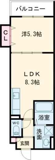 クリエオーレ藤阪中町Ⅱの間取り画像
