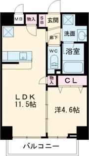 la fiore kobeの間取り画像
