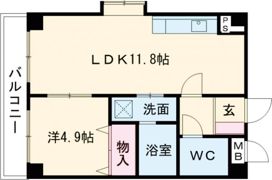 サンセール月出の間取り画像