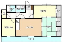 グリーン・ドエル鶴江の間取り画像