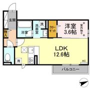 D-westの間取り画像
