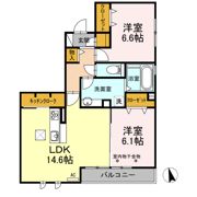 アンフィニ勝川の間取り画像
