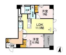 Belle merの間取り画像