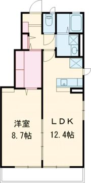 オールウェイズスマイルA棟の間取り画像