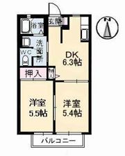 ローゼサンクの間取り画像