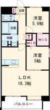 LIBTH京町の間取り画像