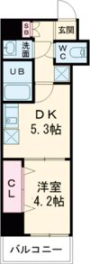 GARDENIA高井田（ガルデニア）の間取り画像