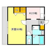 リバーサイド錦の間取り画像