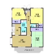 サンリッチ吉野の間取り画像