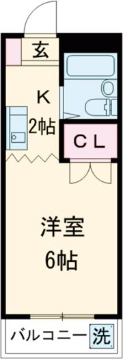 サンアレイKの間取り画像