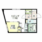 プレゾン北広島の間取り画像
