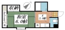 マンション清水の間取り画像