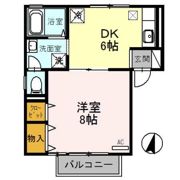 カーサ・プリートの間取り画像