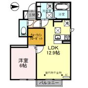 キキョウK.T／ツバキK.T ツバキK.Tの間取り画像
