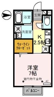 ヴァレンティの間取り画像