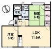タウニィ長田の間取り画像