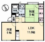 タウニィ長田の間取り画像