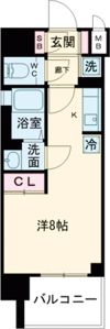 アスヴェル兵庫駅前の間取り画像