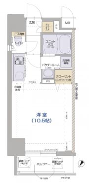 SDグランツ神戸大開通の間取り画像