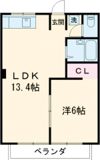 カーサエスティの間取り画像