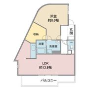 シャルマン高社の間取り画像