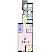 リュシータ Bの間取り画像