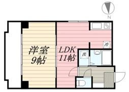レインボー第三金山の間取り画像