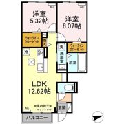WIT YOKOTEの間取り画像
