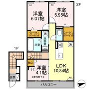 WIT YOKOTEの間取り画像