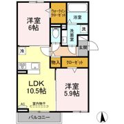 クレストカメリアの間取り画像