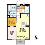 リバーウエストの間取り画像