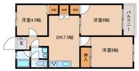 カンパーナ城の東の間取り画像