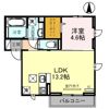 カザ オリーブ EASTの間取り画像