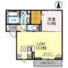 カザ オリーブ WESTの間取り画像