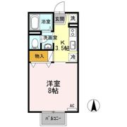 シャレード連島の間取り画像