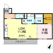 ラルーチェAの間取り画像