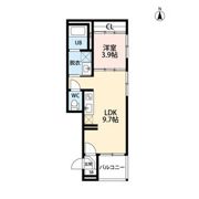 Regalo Shiga-hondori (レの間取り画像