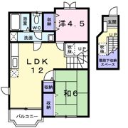 プリムヴェールの間取り画像