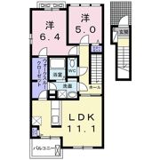 ハニーエンジェルの間取り画像