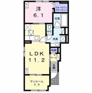 アール・グランディⅠの間取り画像