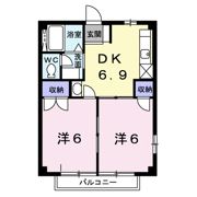 ジュビロ諏訪西の間取り画像
