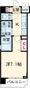 ベラジオ京都烏丸十条Ⅱの間取り画像