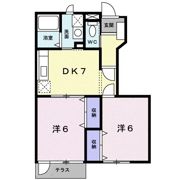 アルベール ヴィラⅡの間取り画像