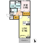 ボヌール Hの間取り画像
