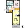 ボヌール Hの間取り画像