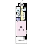 グリッティパレス湘南Aの間取り画像