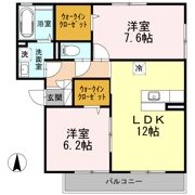 コンフィデンテⅡの間取り画像