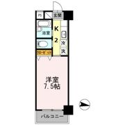パシフィック佐賀Ⅱの間取り画像
