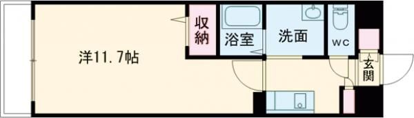 THE RESIDENCEPARK佐賀駅南Ⅰの間取り画像