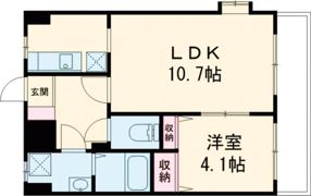 THE RESIDENCE PARK佐賀駅南Ⅱの間取り画像